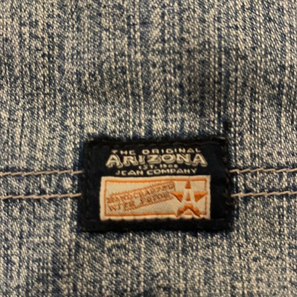 Arizona carpenter style blue jean shorts Size 34 - Picture 12 of 14